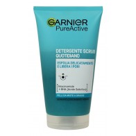 Garnier PureActive Gel Detergente Esfoliante Anti-Punti Neri, 150 ml