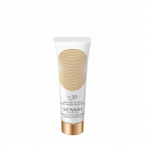 Sensai SILKY BRONZE Protective Suncare Cream For Face Crema per la protezione solare Viso 30