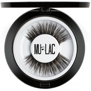 Mulac Cosmetics Flirty Striscia di ciglia Nero