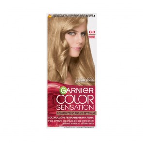 Garnier Color Sensation Colorazione Permanente 8.0 Biondo Chiaro