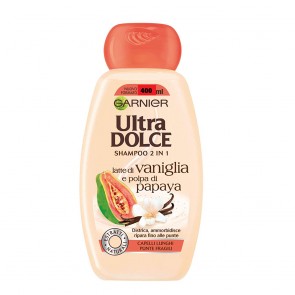 Garnier Ultra Dolce Latte Di Vaniglia E Polpa Di Papaya 400ml