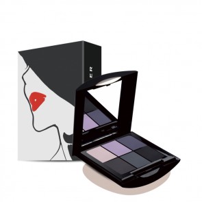 Rouge Baiser Ombres À Paupières Intensément, 01 Violet smoky