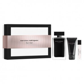 Narciso Rodriguez Cofanetto For Her Eau de Toilette 50ml con Lozione Corpo 50ml e Miniatura 7.5ml