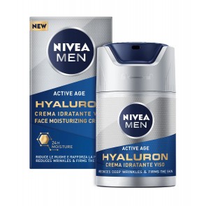 NIVEA Men Active Age Hyaluron Crema Idratante 50 ml