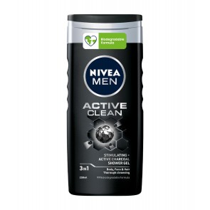 NIVEA Men Active Clean Doccia Shampoo 250 ml