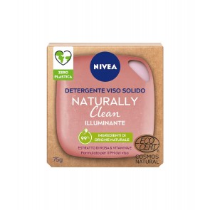 NIVEA Naturally clean detergente viso illuminante 75 g