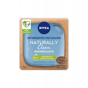 NIVEA Naturally Clean Detergente Viso Rinfrescante 75 g