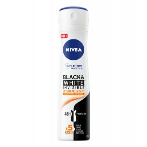 NIVEA Black & White Invisible Ultimate Impact Deodorante Spray 150 ml