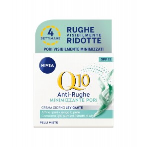 NIVEA Q10 Anti-Rughe Minimizzante Pori SPF15 50 ml