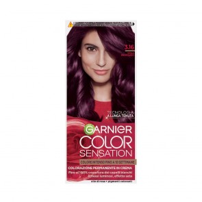 Garnier Color Sensation Colorazione Permanente 3.16 Viola Profondo