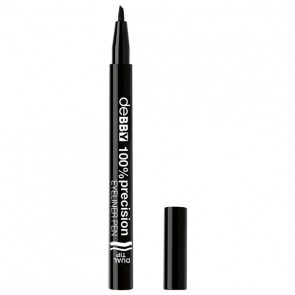 deBBY 100%precision EYELINER PEN DUAL TIP black