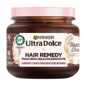 Garnier Ultra Dolce Hair Remedy Maschera Delicata Idratante Delicatezza D`avena 340ml