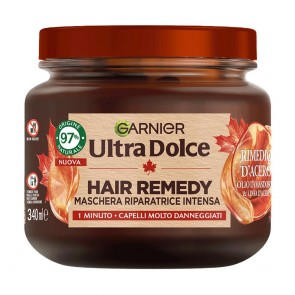 Garnier Ultra Dolce Hair Remedy Maschera Riparatrice Intensa Rimedio d`Acero 340ml