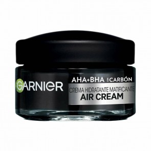 Garnier Air Cream AHA+BHA con Carbone - Crema Opacizzante Leggera 50ml