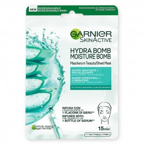 Garnier SkinActive Hydra Bomb Maschera idratante Donna Fogli