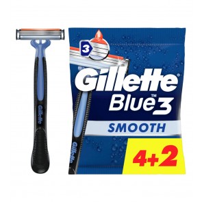 Gillette Blue3 Smooth rasoio da uomo Blu