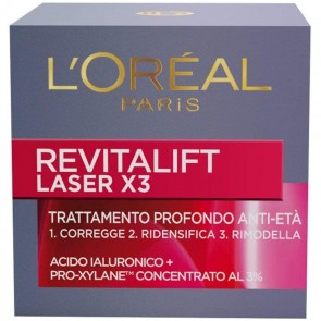L`Oréal Paris Revitalift Laser X3 Crema Viso Giorno , 50 ml