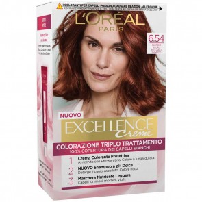 L`Oréal Paris Excellence Crème Biondo Scuro Mogano Ramato 6.54