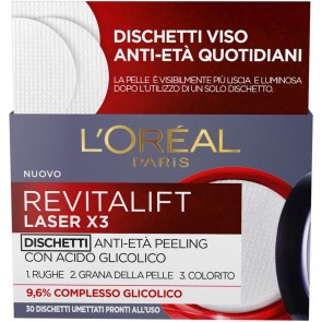 L`Oréal Paris Dischetti Peeling Revitalift Laser X3