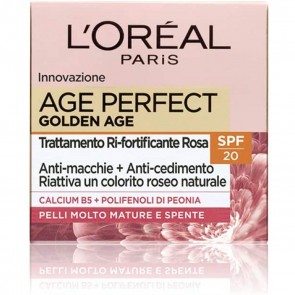 L`Oréal Paris Age Perfect Crema Viso Giorno Golden Age SPF 20, 50 ml