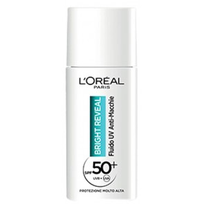 L`Oréal Paris Bright Reveal Fluido UV Anti-Macchie SPF 50+ [Niacinamide + LHA] 50ml