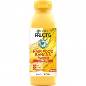Garnier Fructis Shampoo per capelli Hair Food Banana Nutriente, 350 ml