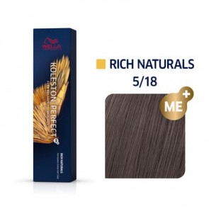 Wella Professionals Koleston Perfect Me+ Rich Naturals 5/18 60 ml