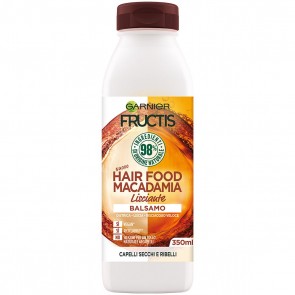 Garnier Balsami per capelli Fructis Hair Food Macadamia Lisciante, 350 ml
