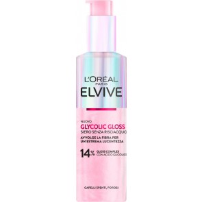 L`Oréal Paris Elvive Glycolic Gloss Siero Senza Risciacquo per Capelli Spenti 150ml