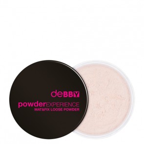 deBBY powderEXPERIENCE MAT&FIX LOOSE POWDER 01 - transparent