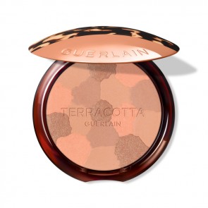 Guerlain Terracotta Light La Poudre eclat Bonne Mine Naturelle - 96% Di Ingredienti Di Origine Naturale 01 Clair Doré - Boîtier Beige