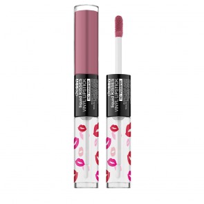 deBBY Liquid Kisses Vinyl Lipstick 02 Rose Dust Shine
