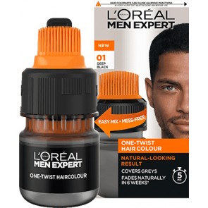 L`Oréal Paris One Twist Colorazione Uomo 01 Nero Naturale