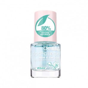 deBBY 100% clean Base&Top Coat 01 - transparent