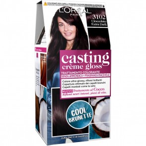 L`Oréal Paris Casting Crème Gloss Tono su Tono 3102 Cioccolato Extra Dark