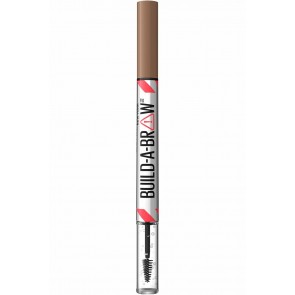 Maybelline Build-A-Brow 2-in-1 Brow Pen and Sealing Gel Eye Makeup 255 Soft Brown