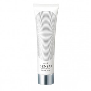 Sensai SILKY PURIFYING Creamy Soap Crema detergente Donna 125 ml