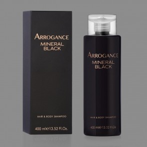 Arrogance MINERAL BLACK Doccia Shampoo Corpo & Capelli 400 ml