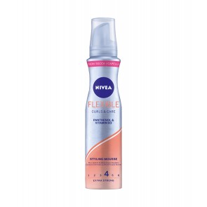 NIVEA STYLING MOUSSE FLEXIBLE CURLS&CARE 150 ml
