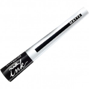 Maybelline Eyeliner Liquido Master Ink, Finish Effetto Matte, Nero, 10, 5 ml