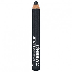 deBBY Jewel Eye Pencil 01 Black Metal