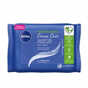 NIVEA CREME CARE SALVIETTINE STRUCCANTI VISO 25PZ