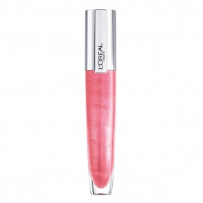 L`Oréal Paris Brilliant Signature Plump Lucidalabbra con Acido Ialuronico e Complesso Collagene Non Appiccica 406 I Amplify 6.4 ml