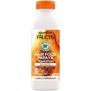 Garnier Balsami per capelli Fructis Hair Food Papaya Riparatrice, 350 ml