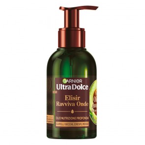 Garnier Ultra Dolce Elisir Ravviva Onde Olio Nutrizione Profonda Puro Olio di Avocado & Burro di Karité 120 ml