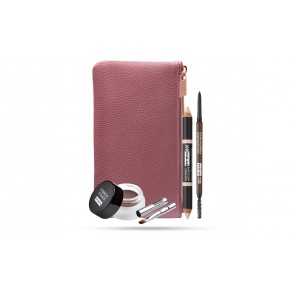 PUPA Milano Eyebrow Professional Kit 002 Brown 0.09g + 2.7ml + 4.2g