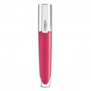 L`Oréal Paris Brilliant Signature Plump Lucidalabbra con Acido Ialuronico e Complesso Collagene Non Appiccica 408 I Accentuate 6.4 ml