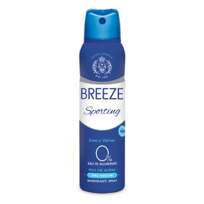 BREEZE Sporting Dedorante Spray Antimacchia 150ml