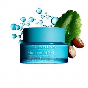Clarins Hydra-Essentiel [HA²] Rich crema idratante per il viso Donna 50 ml