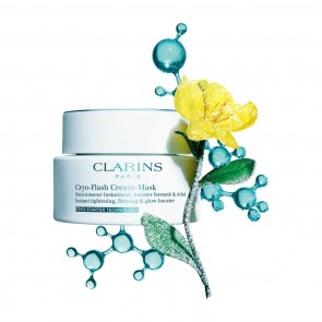 Clarins Cryo-Flash Cream-Mask Maschera effetto lifting Donna 75 ml Crema (colore)